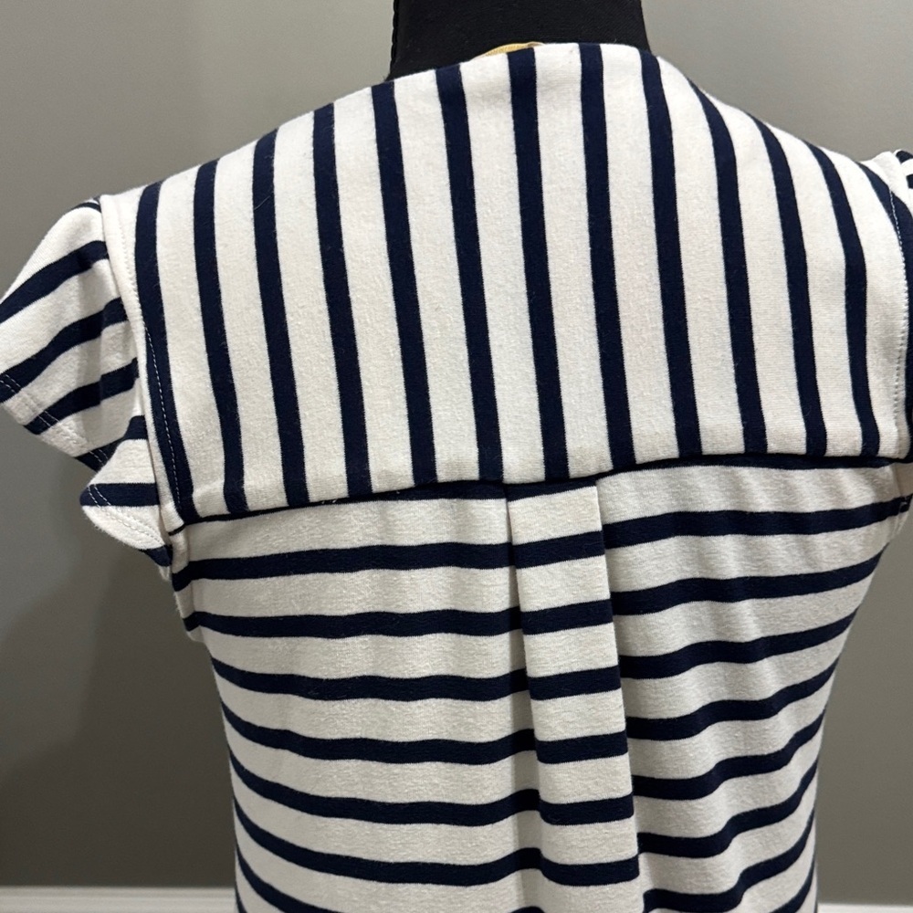 Striped Black and White Dress monteau Los Angeles size XS - Picture 8 of 9